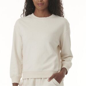 SPLENDID WOMEN’S ALMOND BOTANICAL CREWNECK SWEATSHIRT IN SIZE XTRA SMALL NWT